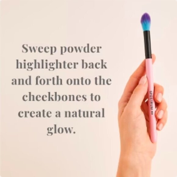 ๐ 4 for $25 ๐ SPECTRUM COLLECTIONS MAGIC WAND HIGHLIGHTER BRUSH - Picture 3 of 6